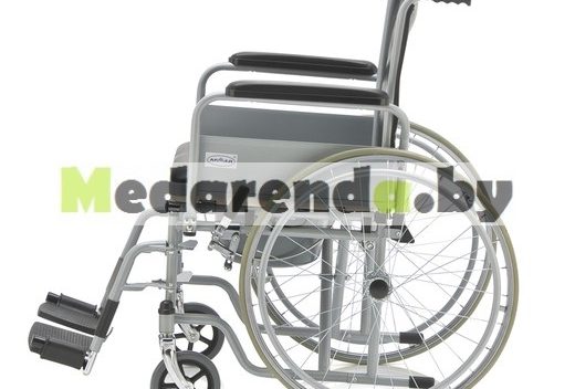 Инвалидная коляска с санитарным оснащением