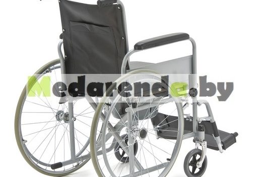 Инвалидная коляска с санитарным оснащением