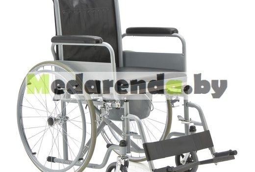 Инвалидная коляска с санитарным оснащением