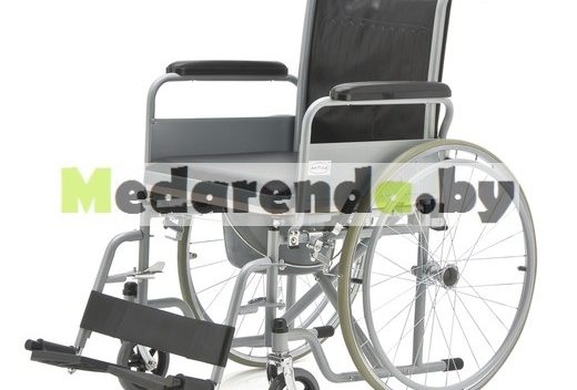 Инвалидная коляска с санитарным оснащением