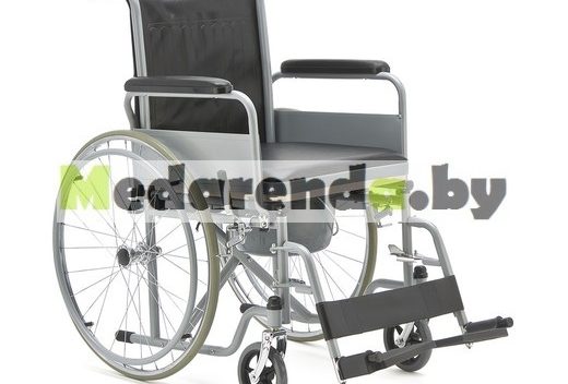 Инвалидная коляска с санитарным оснащением